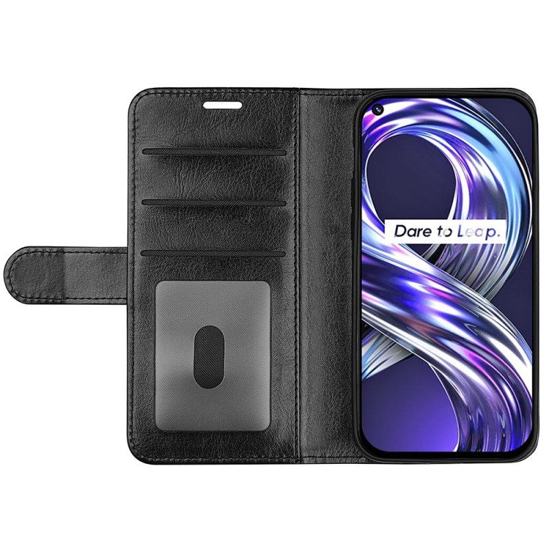 Nahkakotelo Realme 8i Faux Leather Ultra