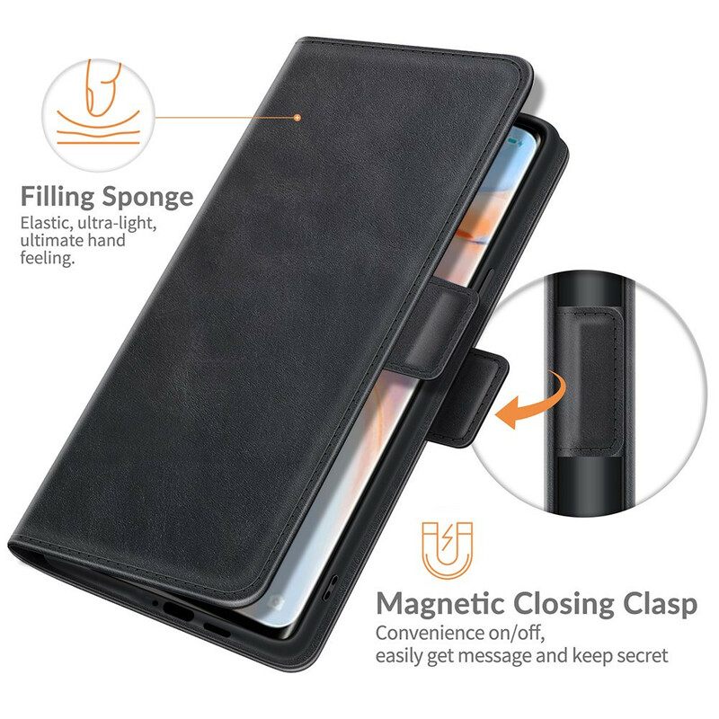 Kotelot Oppo Find X3 Neo Classic Double Flap