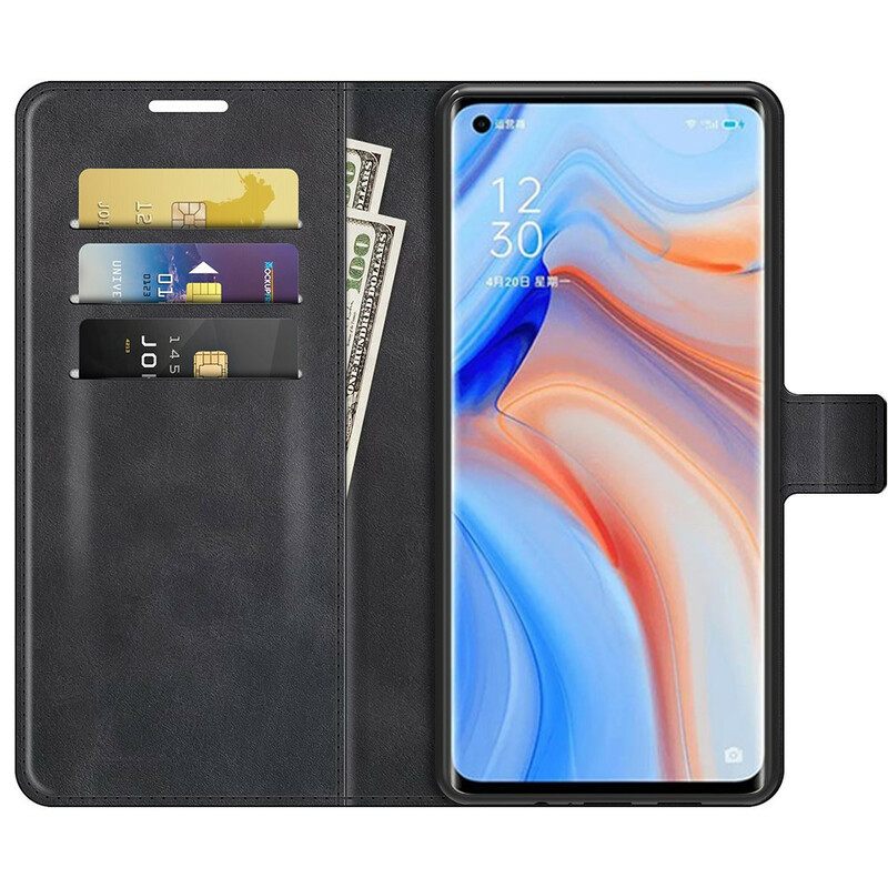 Kotelot Oppo Find X3 Neo Slim Extreme Leather Effect