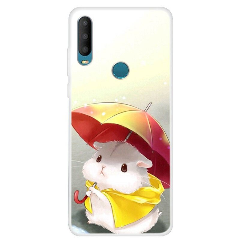 Case Alcatel 1S / 3L (2020) Hamster In The Rain