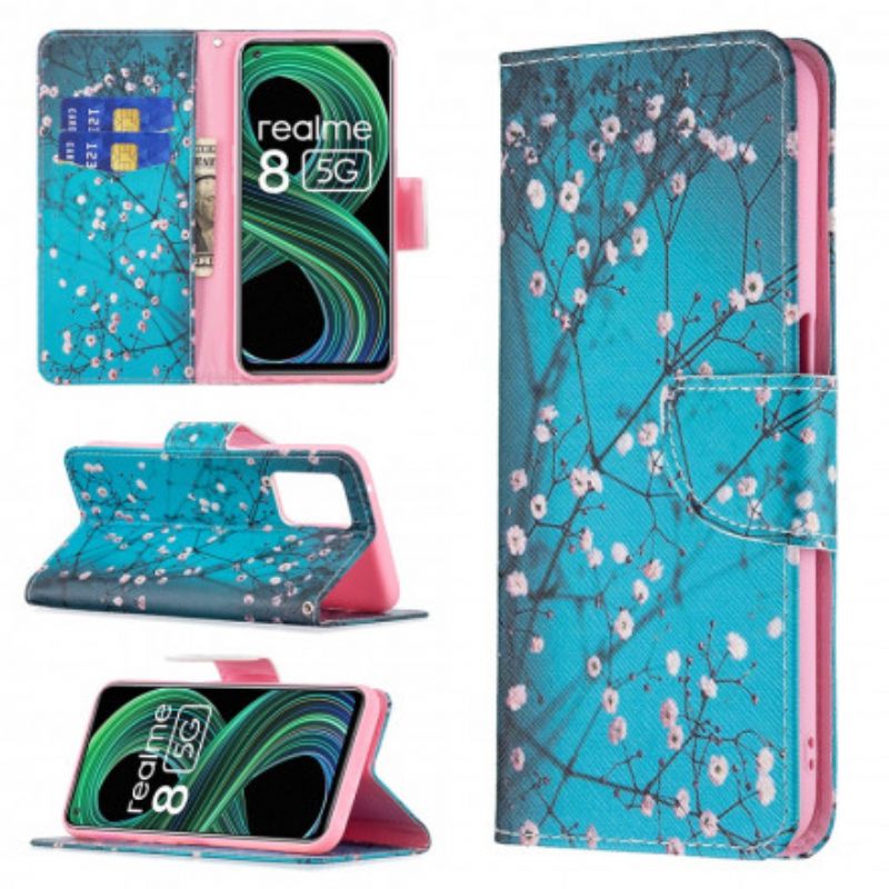 Flip Case Realme 8 5G Floral Branch