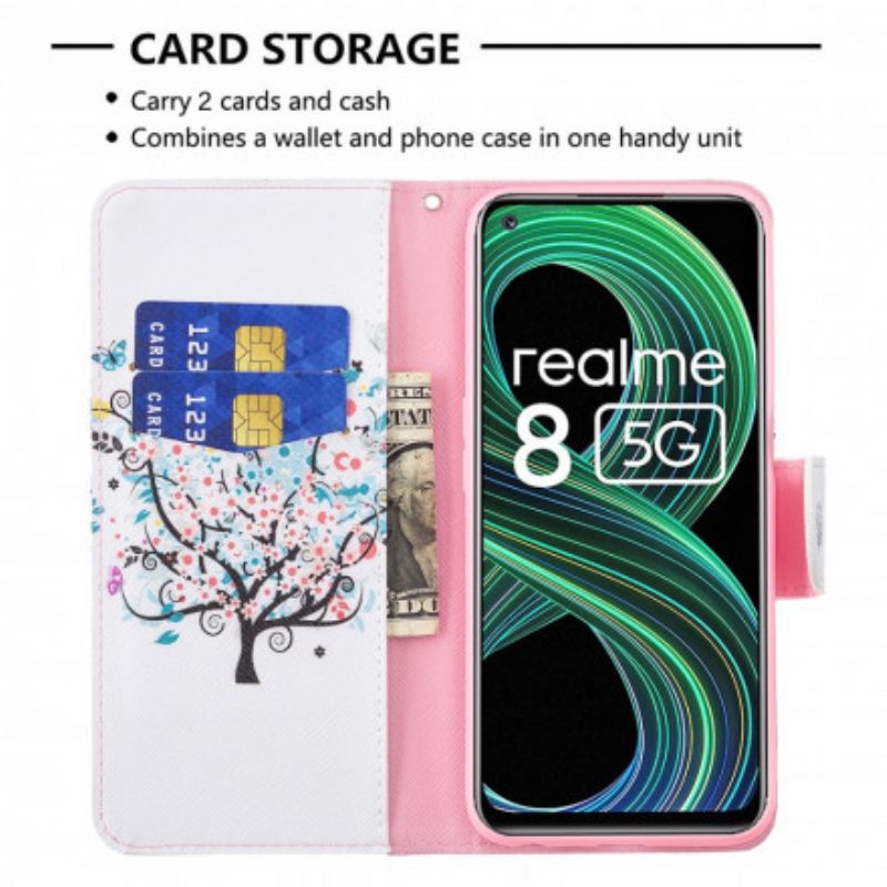 Kotelot Realme 8 5G Kukkapuu