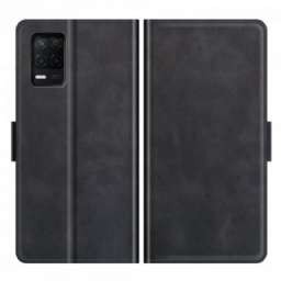 Nahkakotelo Realme 8 5G Kotelot Flip Classic Double Flap