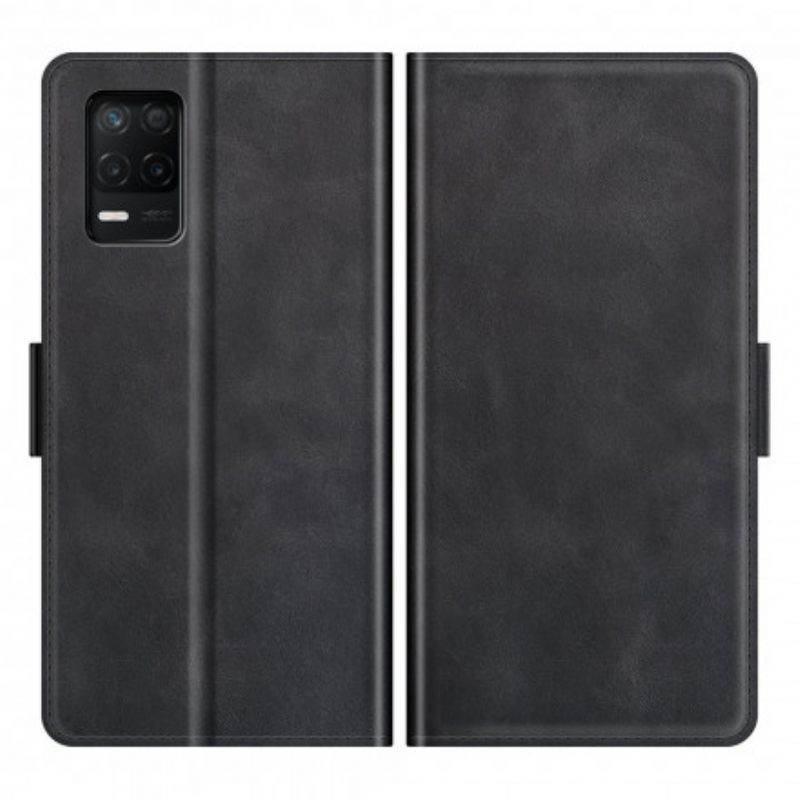 Nahkakotelo Realme 8 5G Kotelot Flip Classic Double Flap