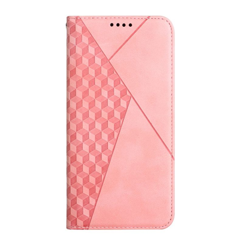 Puhelinkuoret Realme 8 5G Kotelot Flip Geo Leather Effect