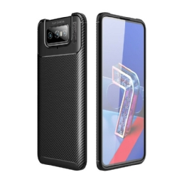 Case Asus Zenfone 7 / 7 Pro Joustava Hiilikuitu