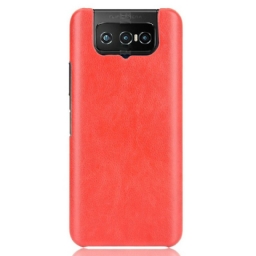 Kuori Asus Zenfone 7 / 7 Pro Litchin Nahkaefekti