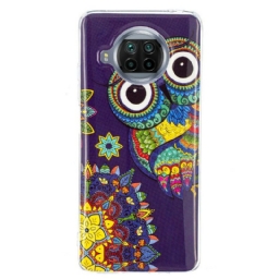 Case Xiaomi Mi 10T Lite / Redmi Note 9 Pro 5G Neon Mandala Pöllö