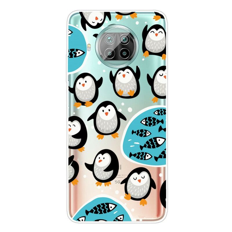 Case Xiaomi Mi 10T Lite / Redmi Note 9 Pro 5G Penguins And Fishes