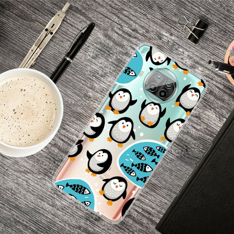 Case Xiaomi Mi 10T Lite / Redmi Note 9 Pro 5G Penguins And Fishes