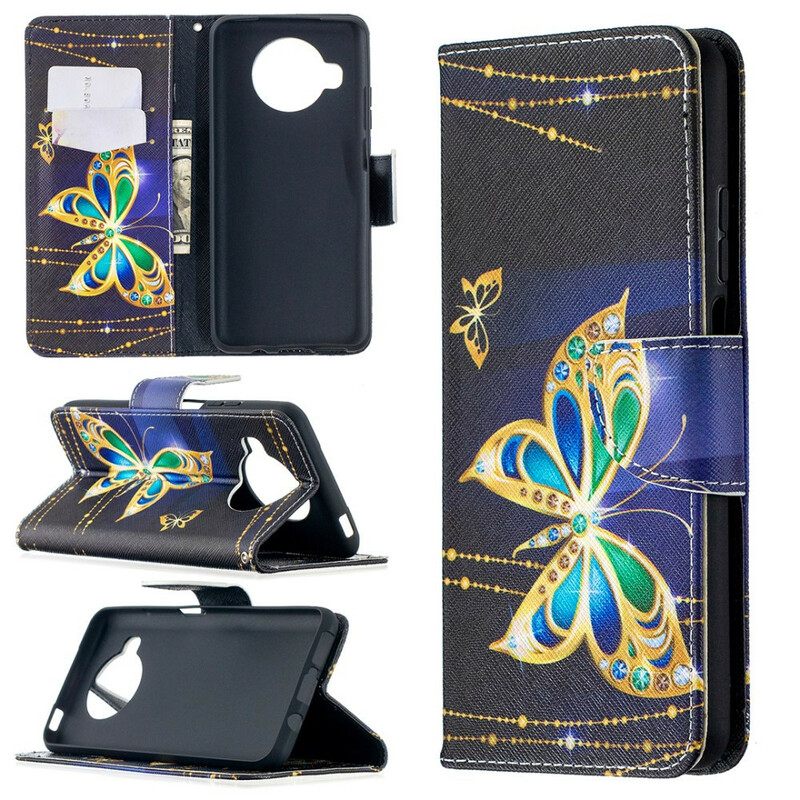 Kotelot Xiaomi Mi 10T Lite / Redmi Note 9 Pro 5G Magic Butterfly