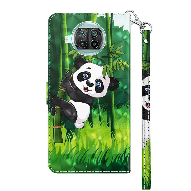 Kotelot Xiaomi Mi 10T Lite / Redmi Note 9 Pro 5G Panda Ja Bamboo