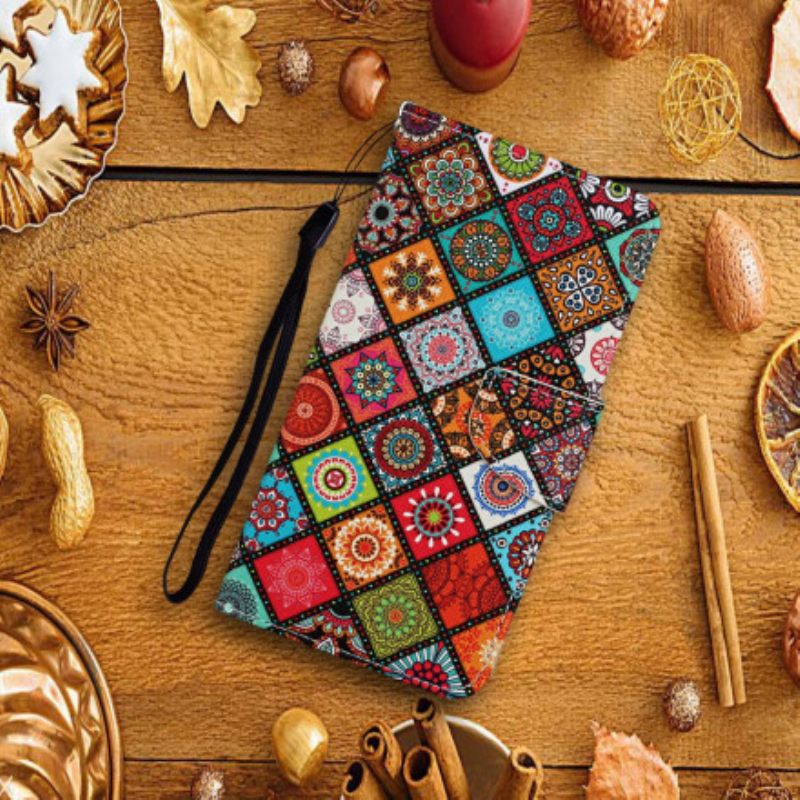 Kotelot Xiaomi Mi 10T Lite / Redmi Note 9 Pro 5G Patchwork Mandala