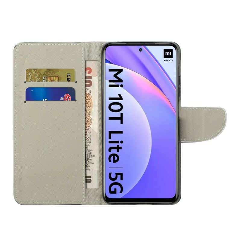 Kotelot Xiaomi Mi 10T Lite / Redmi Note 9 Pro 5G Retro Eiffel-torni