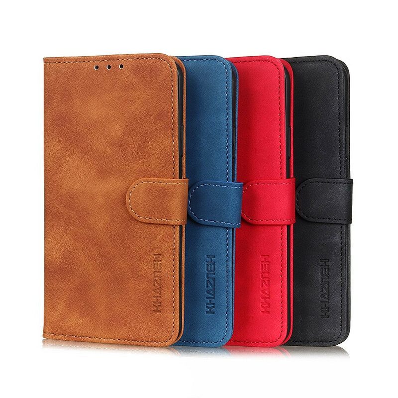 Kotelot Xiaomi Mi 10T Lite / Redmi Note 9 Pro 5G Vintage Leather Effect Khazneh