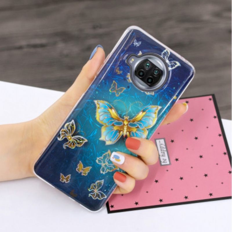 Kuori Xiaomi Mi 10T Lite / Redmi Note 9 Pro 5G Butterflies Design