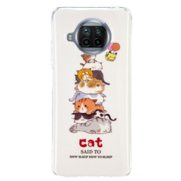 Kuori Xiaomi Mi 10T Lite / Redmi Note 9 Pro 5G Cats Neon