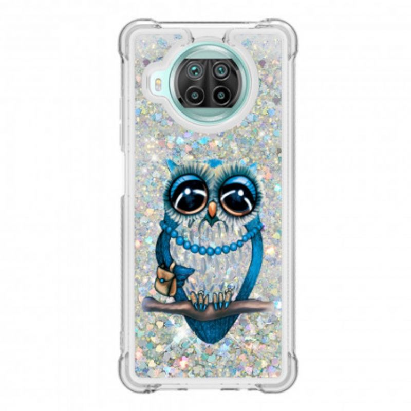 Kuori Xiaomi Mi 10T Lite / Redmi Note 9 Pro 5G Miss Owl Glitter