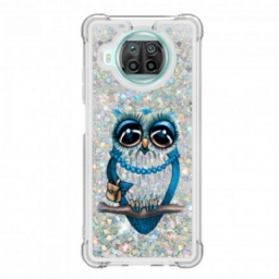 Kuori Xiaomi Mi 10T Lite / Redmi Note 9 Pro 5G Miss Owl Glitter