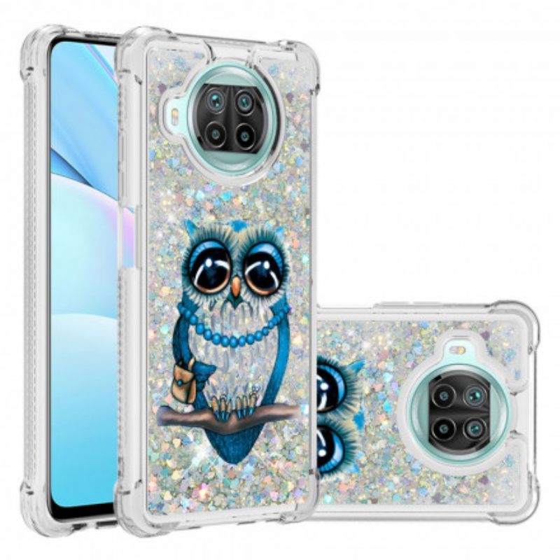 Kuori Xiaomi Mi 10T Lite / Redmi Note 9 Pro 5G Miss Owl Glitter