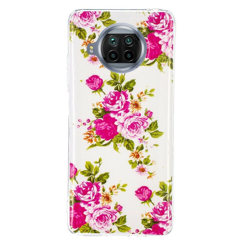 Kuori Xiaomi Mi 10T Lite / Redmi Note 9 Pro 5G Neon Liberty Flowers