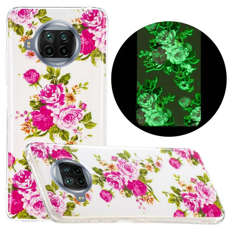 Kuori Xiaomi Mi 10T Lite / Redmi Note 9 Pro 5G Neon Liberty Flowers