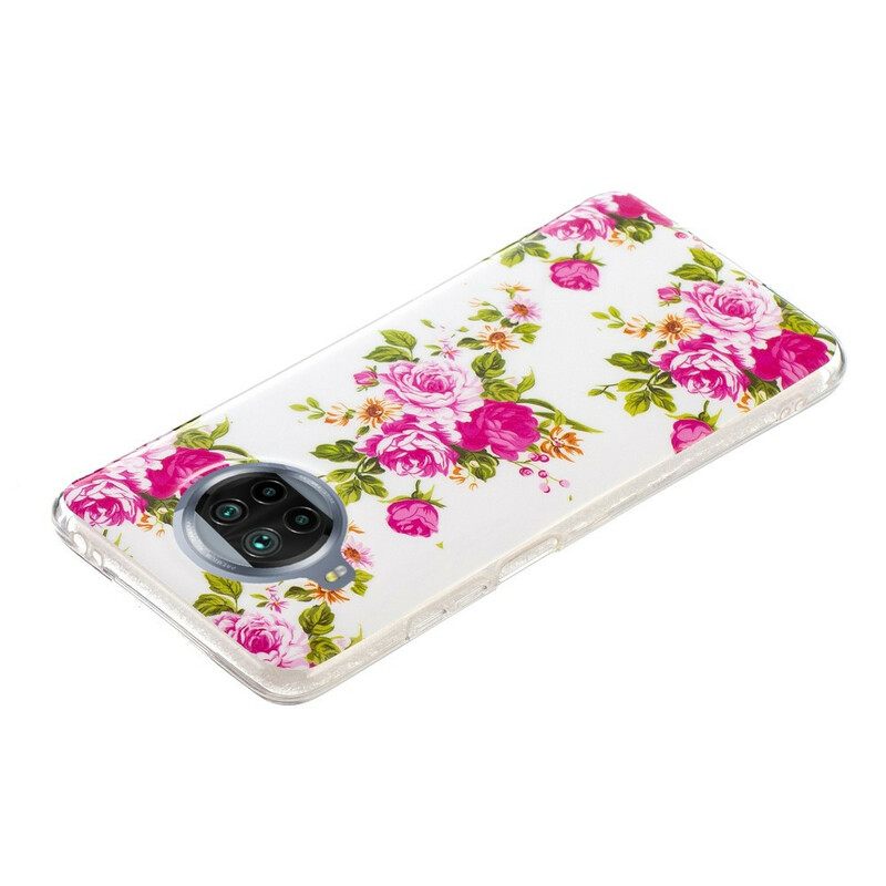 Kuori Xiaomi Mi 10T Lite / Redmi Note 9 Pro 5G Neon Liberty Flowers