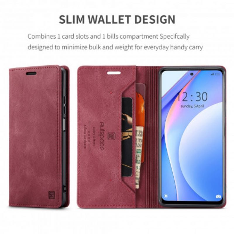 Puhelinkuoret Xiaomi Mi 10T Lite / Redmi Note 9 Pro 5G Kotelot Flip Autspace Rfid-sarja