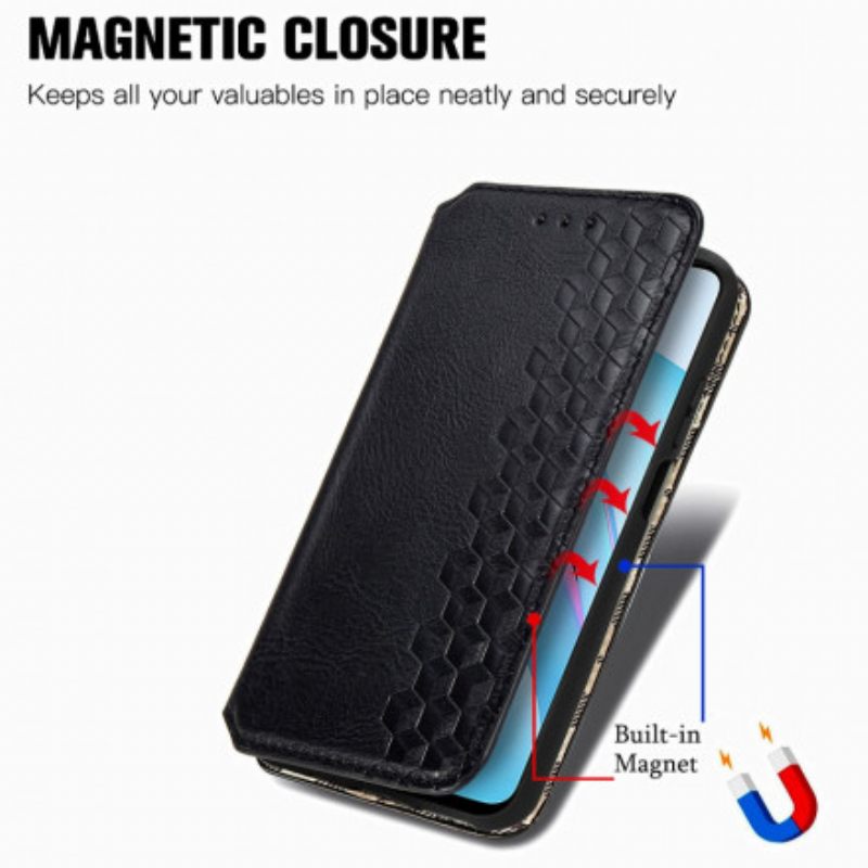 Puhelinkuoret Xiaomi Mi 10T Lite / Redmi Note 9 Pro 5G Kotelot Flip Diamond Texture Leather Effect