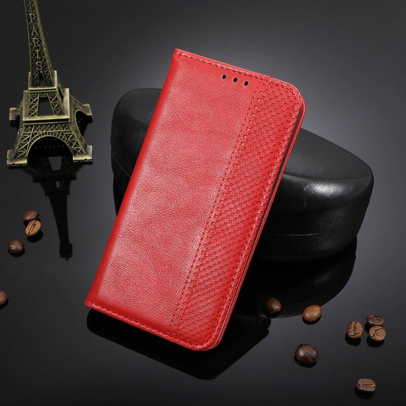 Puhelinkuoret Xiaomi Mi 10T Lite / Redmi Note 9 Pro 5G Kotelot Flip Vintage Effect