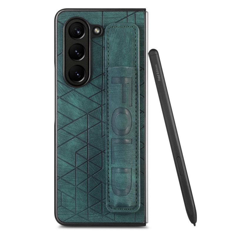 Case Samsung Galaxy Z Fold 5 Puhelinkuoret Kynän Pidike Hihnalla