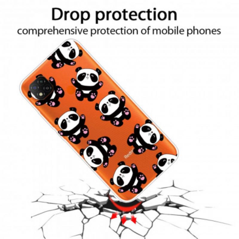 Case Xiaomi Redmi 9C Top Panda Fun