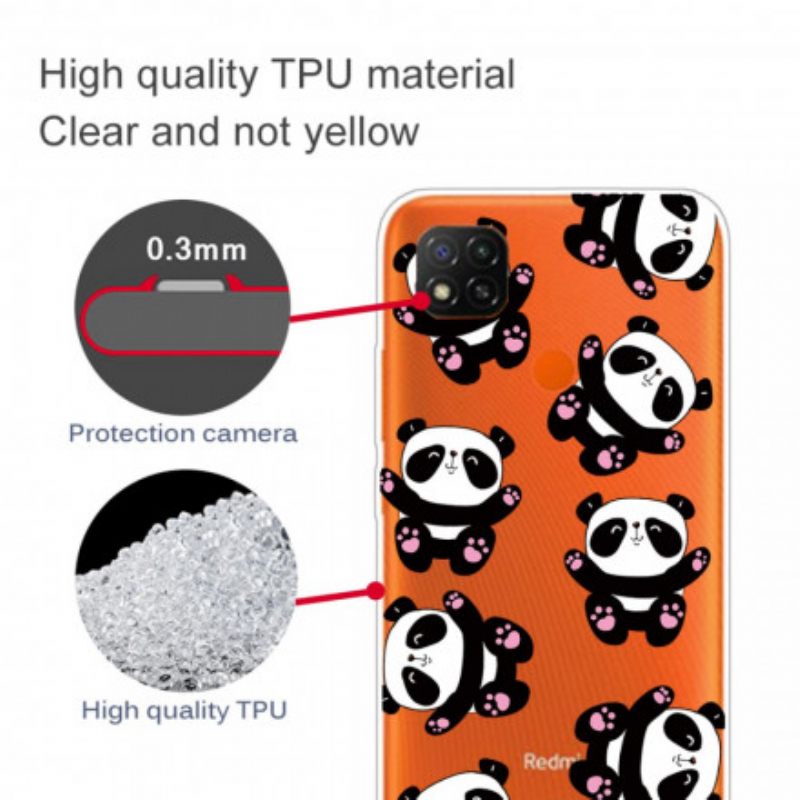 Case Xiaomi Redmi 9C Top Panda Fun