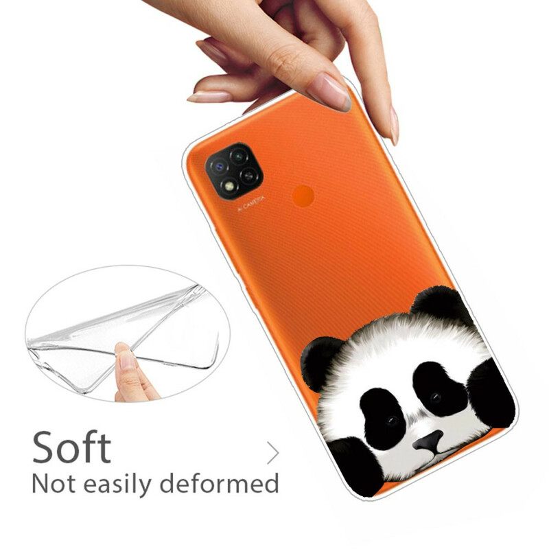 Case Xiaomi Redmi 9C Transparent Panda