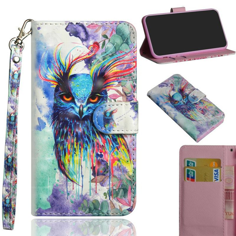 Flip Case Xiaomi Redmi 9C Bird Watercolour