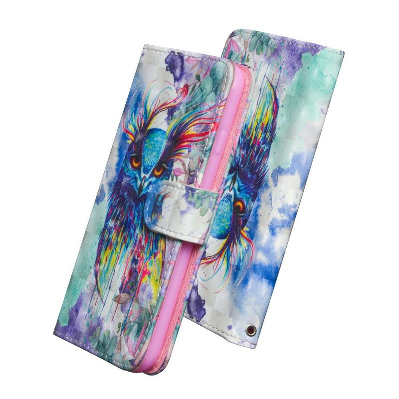 Flip Case Xiaomi Redmi 9C Bird Watercolour