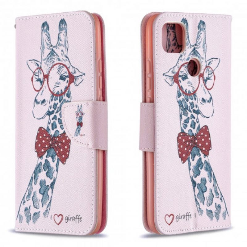 Kotelot Xiaomi Redmi 9C Brainy Giraffe