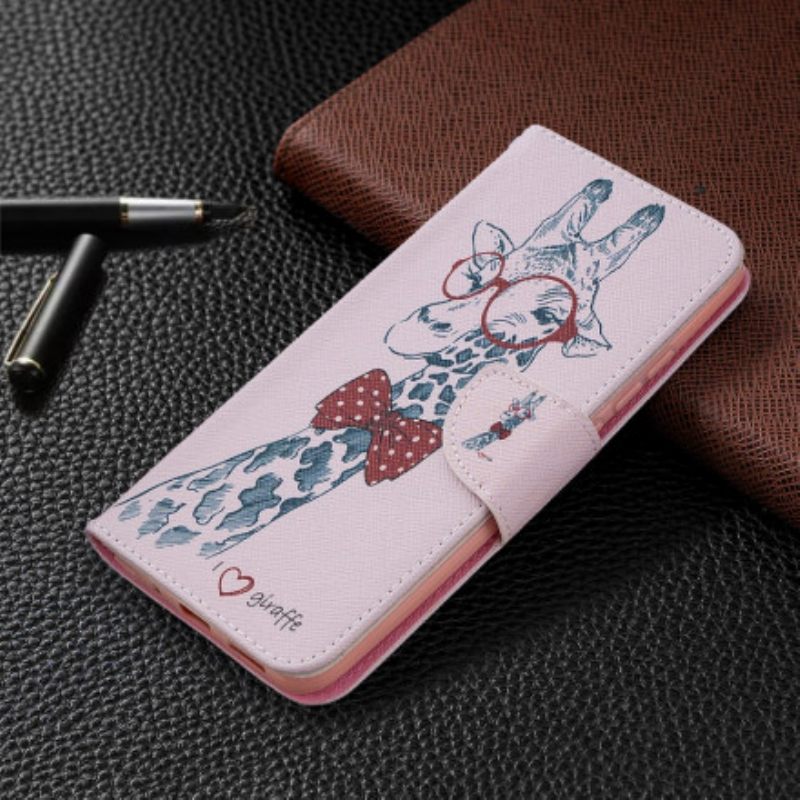 Kotelot Xiaomi Redmi 9C Brainy Giraffe