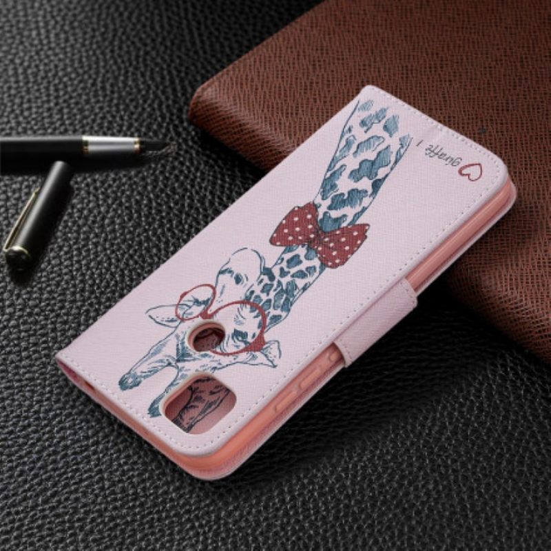 Kotelot Xiaomi Redmi 9C Brainy Giraffe