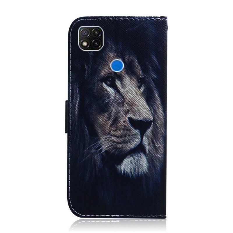 Kotelot Xiaomi Redmi 9C Dreaming Lion