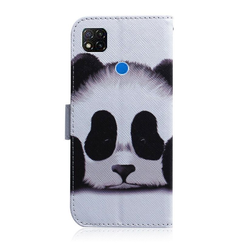 Kotelot Xiaomi Redmi 9C Panda Kasvot