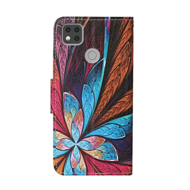 Kotelot Xiaomi Redmi 9C Peacock Flower