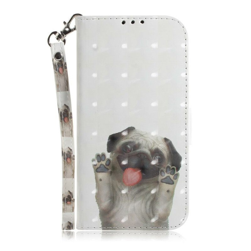 Kotelot Xiaomi Redmi 9C Suojaketju Kuori Love My Dog In Lanyard