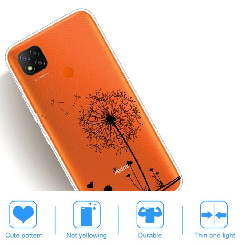 Kuori Xiaomi Redmi 9C Dandelion Love