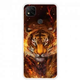 Kuori Xiaomi Redmi 9C Fire Tiger