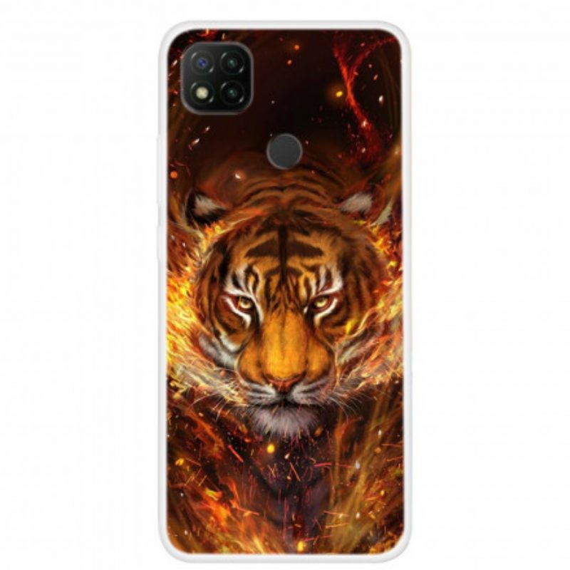 Kuori Xiaomi Redmi 9C Fire Tiger