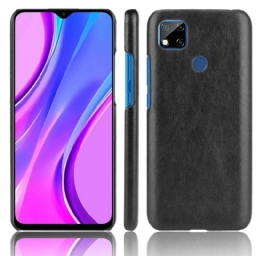 Kuori Xiaomi Redmi 9C Litchin Nahkaefekti