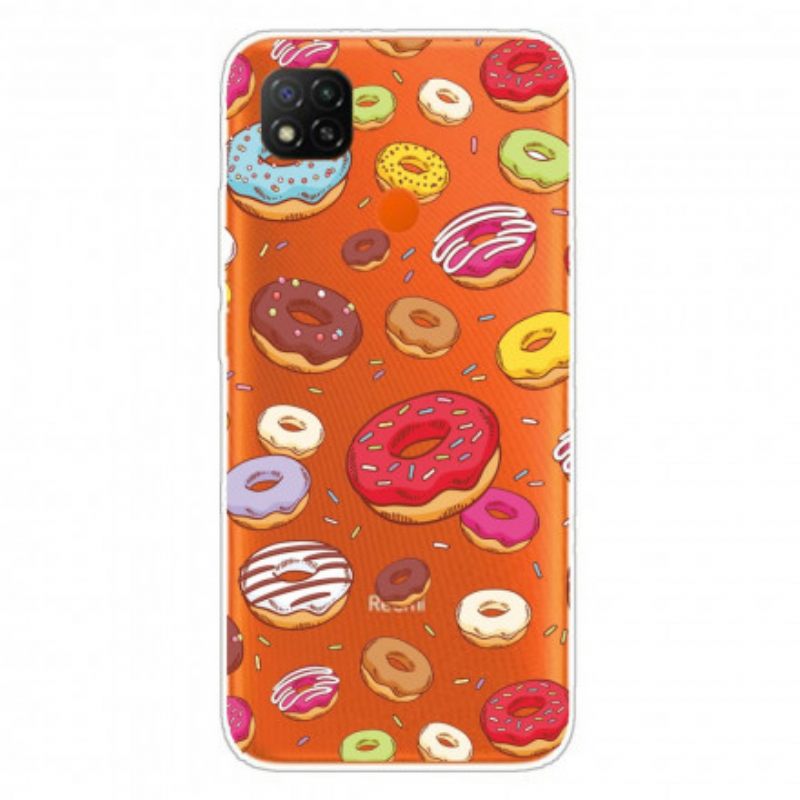 Kuori Xiaomi Redmi 9C Love Donuts