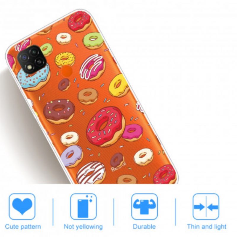 Kuori Xiaomi Redmi 9C Love Donuts