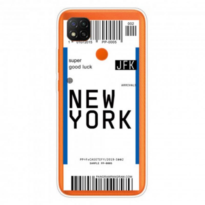 Kuori Xiaomi Redmi 9C Pass New Yorkiin